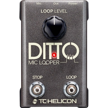 Pedal T.C. Para Micrófono Ditto Mic Looper
